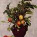 Vase with Apples and Foliage